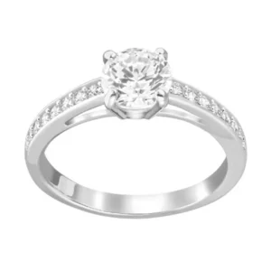 טבעת סוליטר מוכספת 5032922