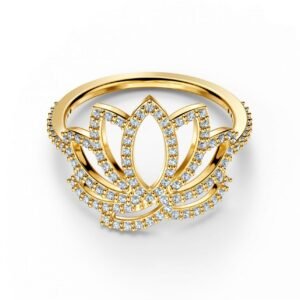 טבעת פרח מבית סברובסקי