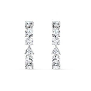 עגילי סברובסקי בננה כסופים 5563322 - SWAROVSKI