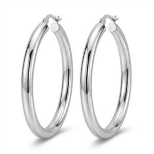 חישוקי זהב גדולים