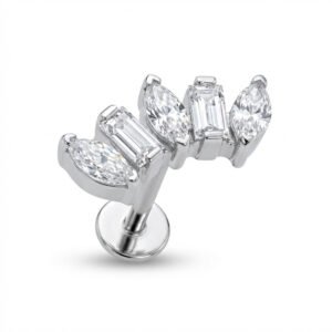 פירסינג משובץ