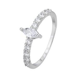 טבעת כסף 925 מרקיזה