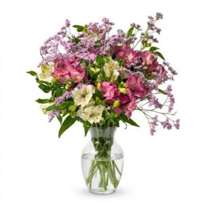 זר פרחים אביב