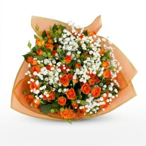 זר זריחה כתומה