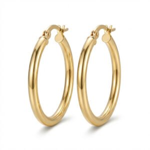 חישוקי זהב 14K אפרת