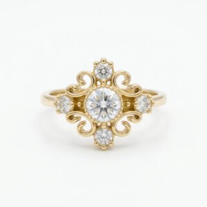 טבעת בסגנון וינטג׳ ויקטוריה