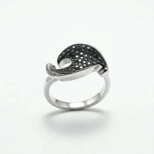 טבעת גל שחור