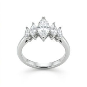 טבעת שורה מרקיז