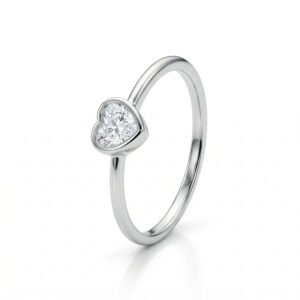 טבעת לב קטן