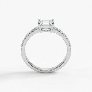 טבעת סוליטר בגט