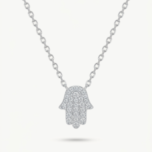 שרשרת חמסה משובץ