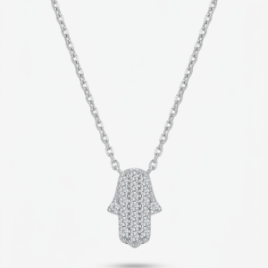 שרשרת חמסה משובץ