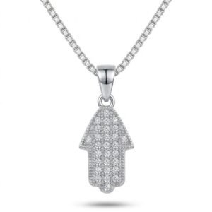 תליון חמסה משובץ