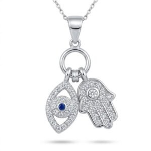 תליון כפול חמסה ועין