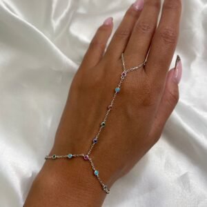 צמיד טבעת ג'דאי זרקונים