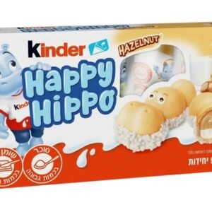 מארז אצבעות שוקולד קינדר האפי היפו (Kinder Happy Hippo) בהיר