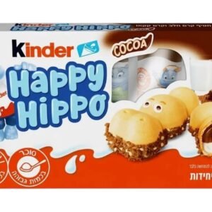מארז אצבעות שוקולד קינדר האפי היפו (Kinder Happy Hippo) שחום